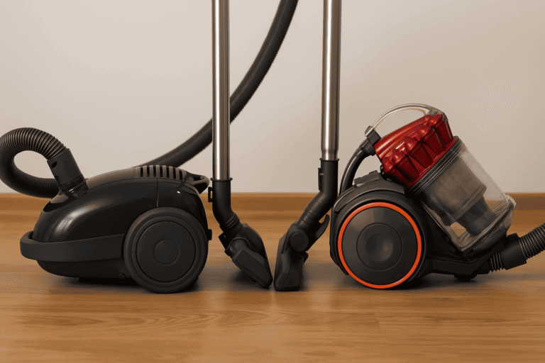 Aspirador com saco vs sem saco: qual é o melhor?